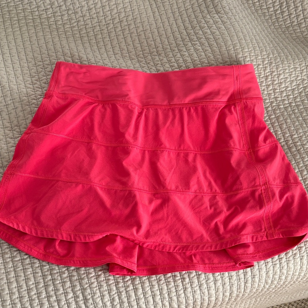 lululemon athletica Pink Athletic Skirt (shorts underneath)